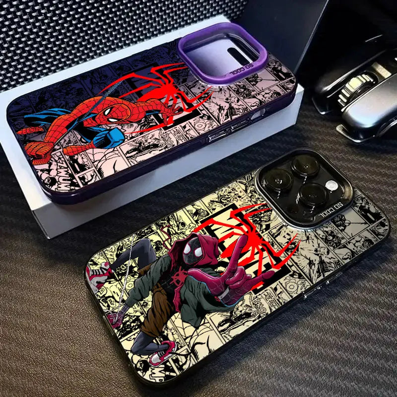 Marvel Spiderman Miles Morales Gwen Phone Case For iPhone
