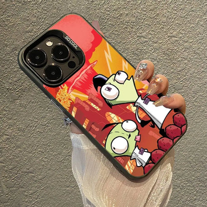 Invader Z-Zim Cartoon Phone Case For iPhone