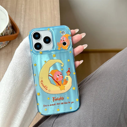 Fashion Cute Star Moon Phone Case For iPhone