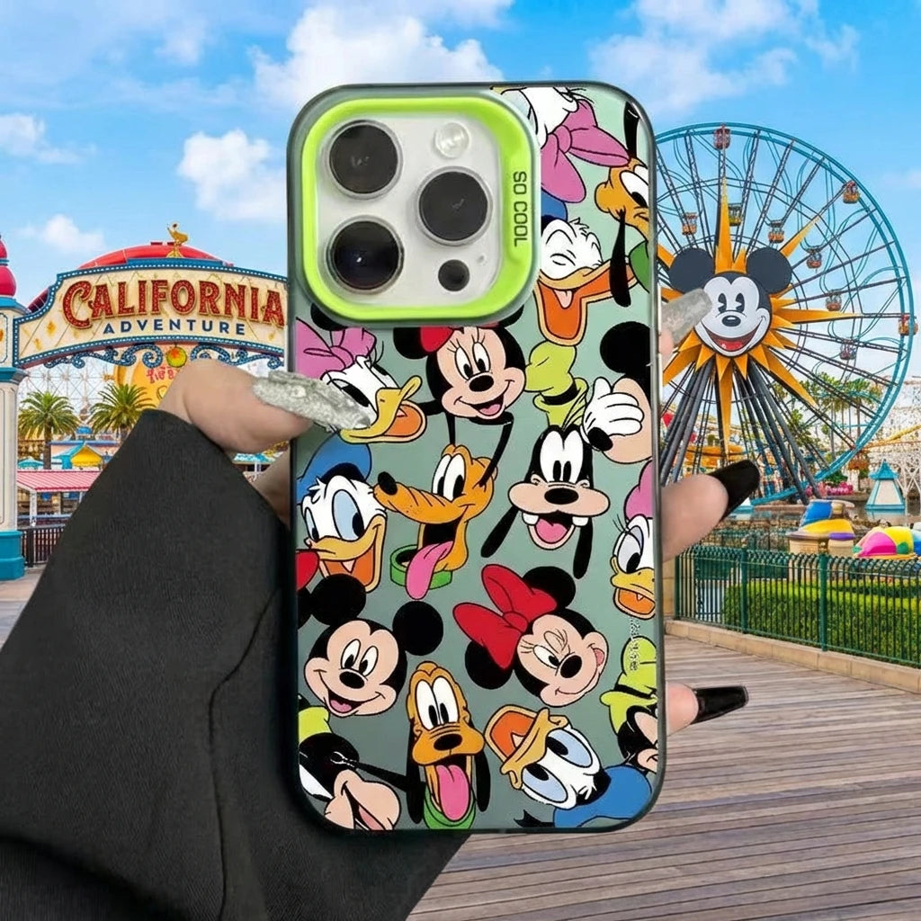 Mickey Mouse Family Cute Hard Case For iPhone