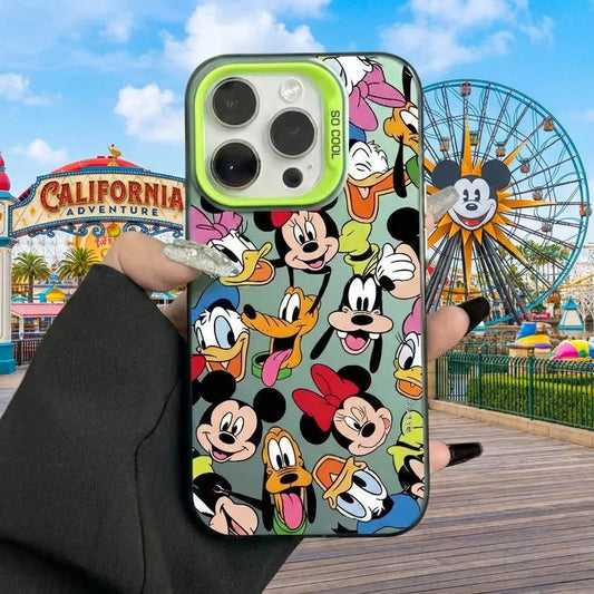 Mickey Mouse Family Cute Hard Case For iPhone