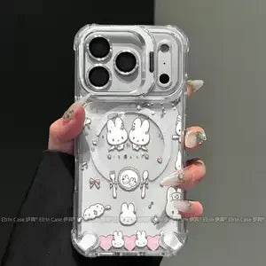Kawaii Miffy Magnetic Phone Case