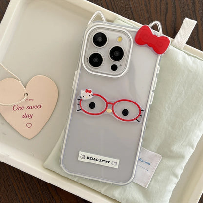 Fashion Cartoon Cat Ears Hello Kitty Phone Case