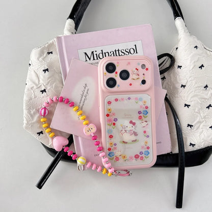 Cute Luxury Spring Blossom Trojan Kitty Hot Sale Phone Case For iPhone