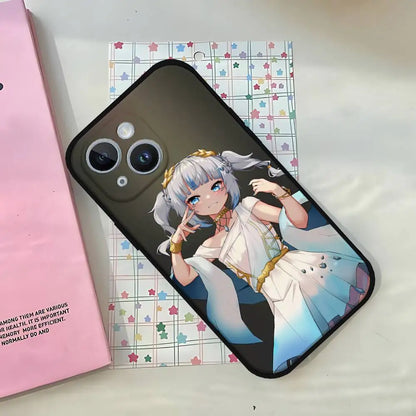 Anime Hololive Gawr Gura Phone Case For iPhone