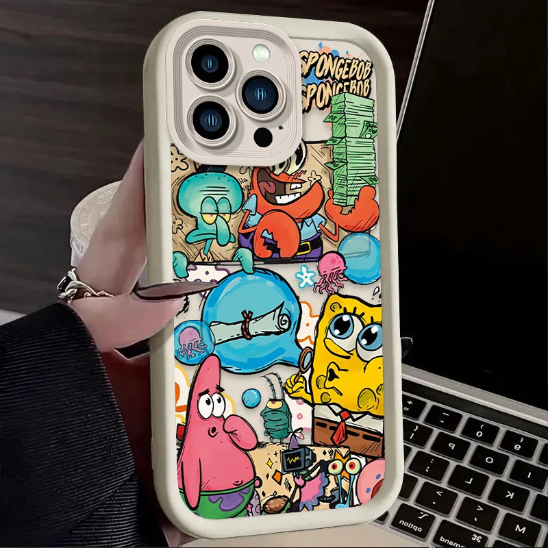 SpongeBob Dolls Phone Case For iPhone