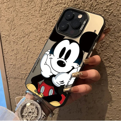 Disneys Mickey Minnie Mouse Cute Smile Phone Case For iPhone