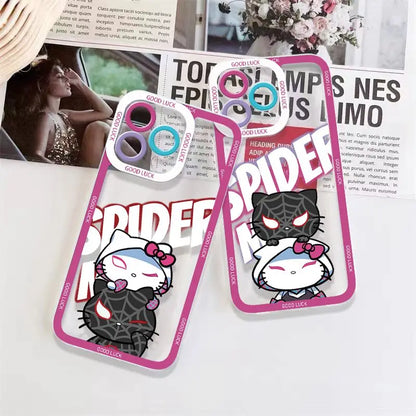 Spider Man Hello Kitty Phone Case For iPhone