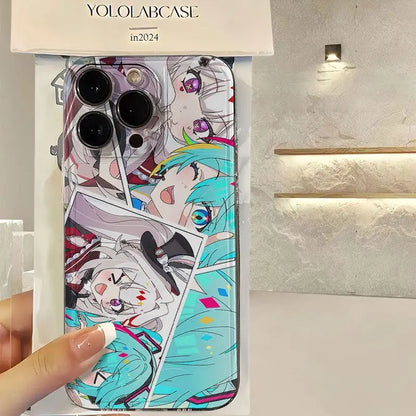 Creative Anime Character Hatsune Miku TPU Mobile Phone Case Suitable For iPhone