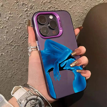 Hair-Lifting Phantom Niche Personality Air Cushion Phone Case
