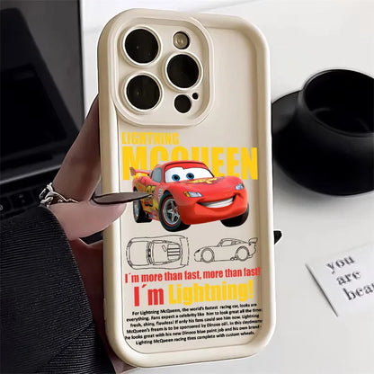 Lightning McQueen Sally Disney Phone Case For iPhone