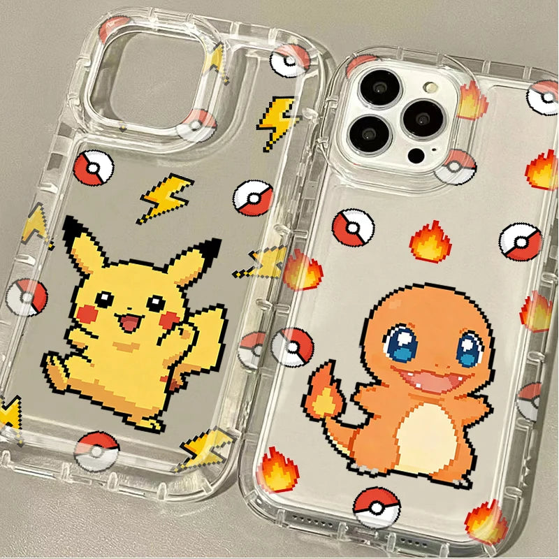 Pokemon Pikachu Gengar Charmander Case  For iPhone