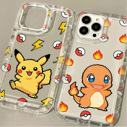 Pokemon Pikachu Gengar Charmander Case  For iPhone