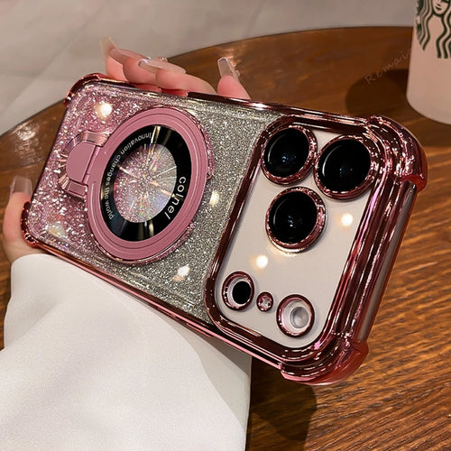Magnetic Stand Phone Case For iPhone
