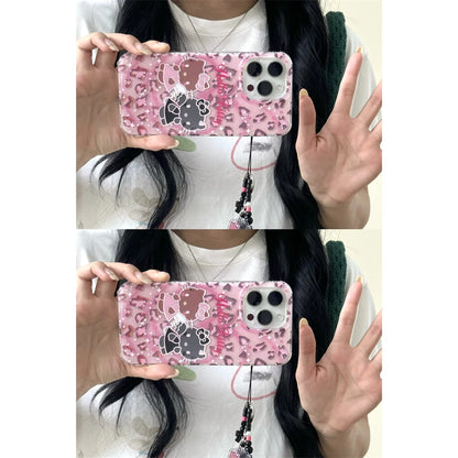 Art Pink Hello Kitty Angels and Demons Phone Case