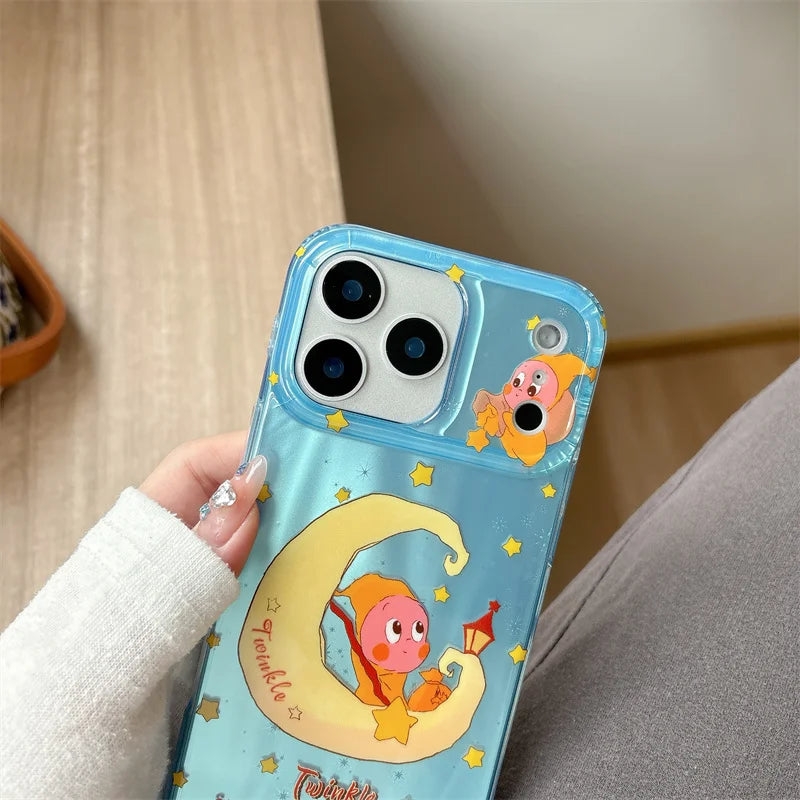 Fashion Cute Star Moon Phone Case For iPhone