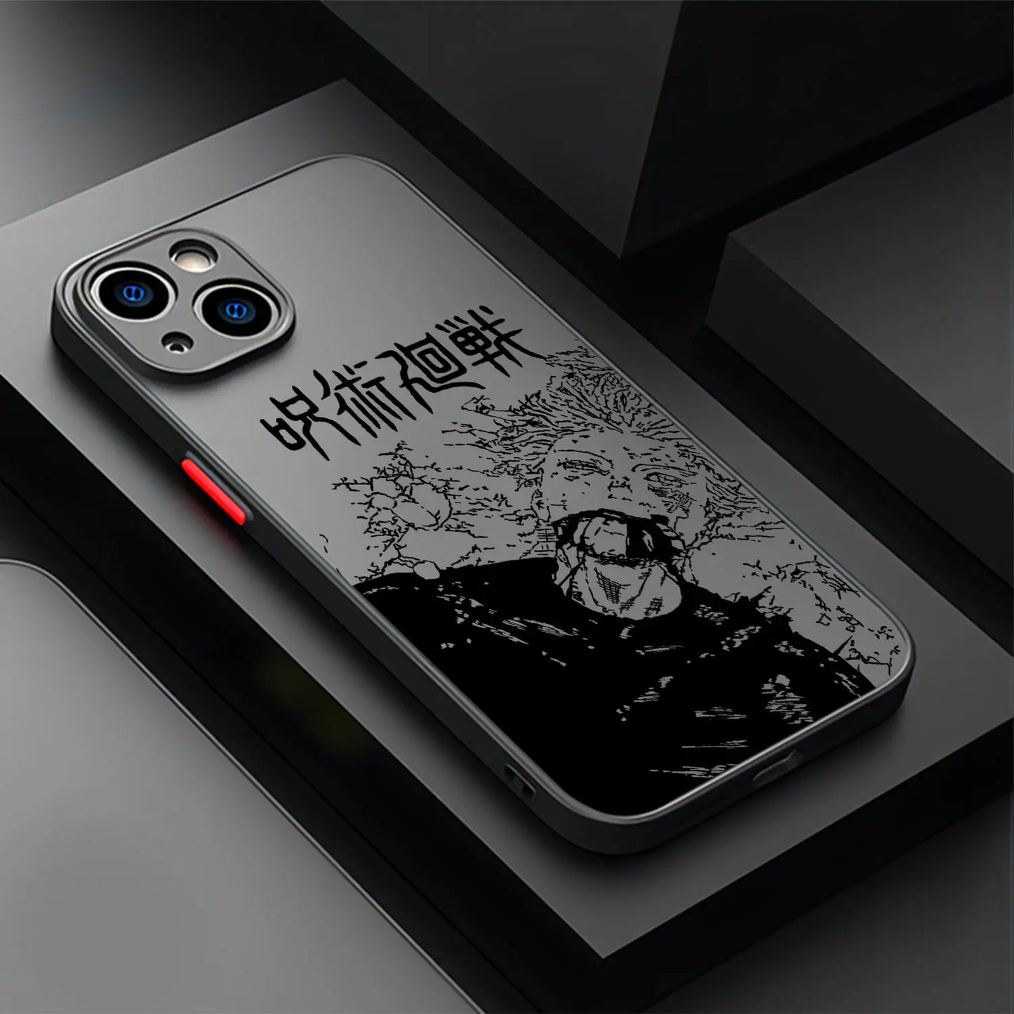 Anime Black Jujutsu Kaisens Phone Case iPhone