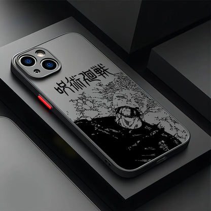 Anime Black Jujutsu Kaisens Phone Case iPhone