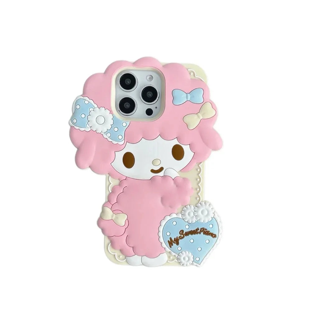 Cartoon My Melody Love My Sweet Piano Phone Case