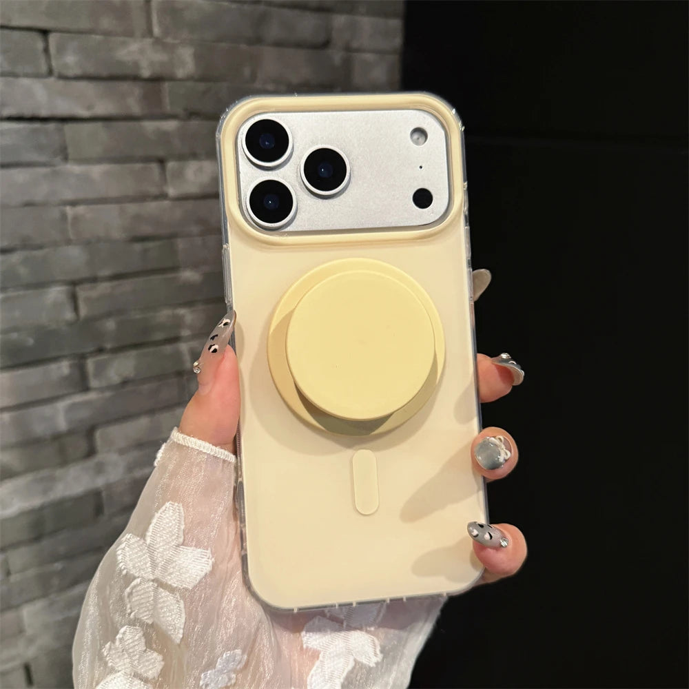 Luxury Frosted Magnetic Case For Magsafe Magnetic Phone Case For iPhone