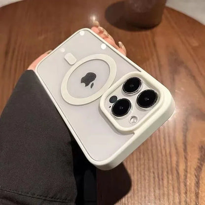 Luxury Magsafe Transparent Phone Case