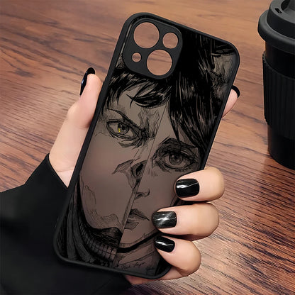 Luxury Attack On Titan Hot Anime Phone Case For iPhone