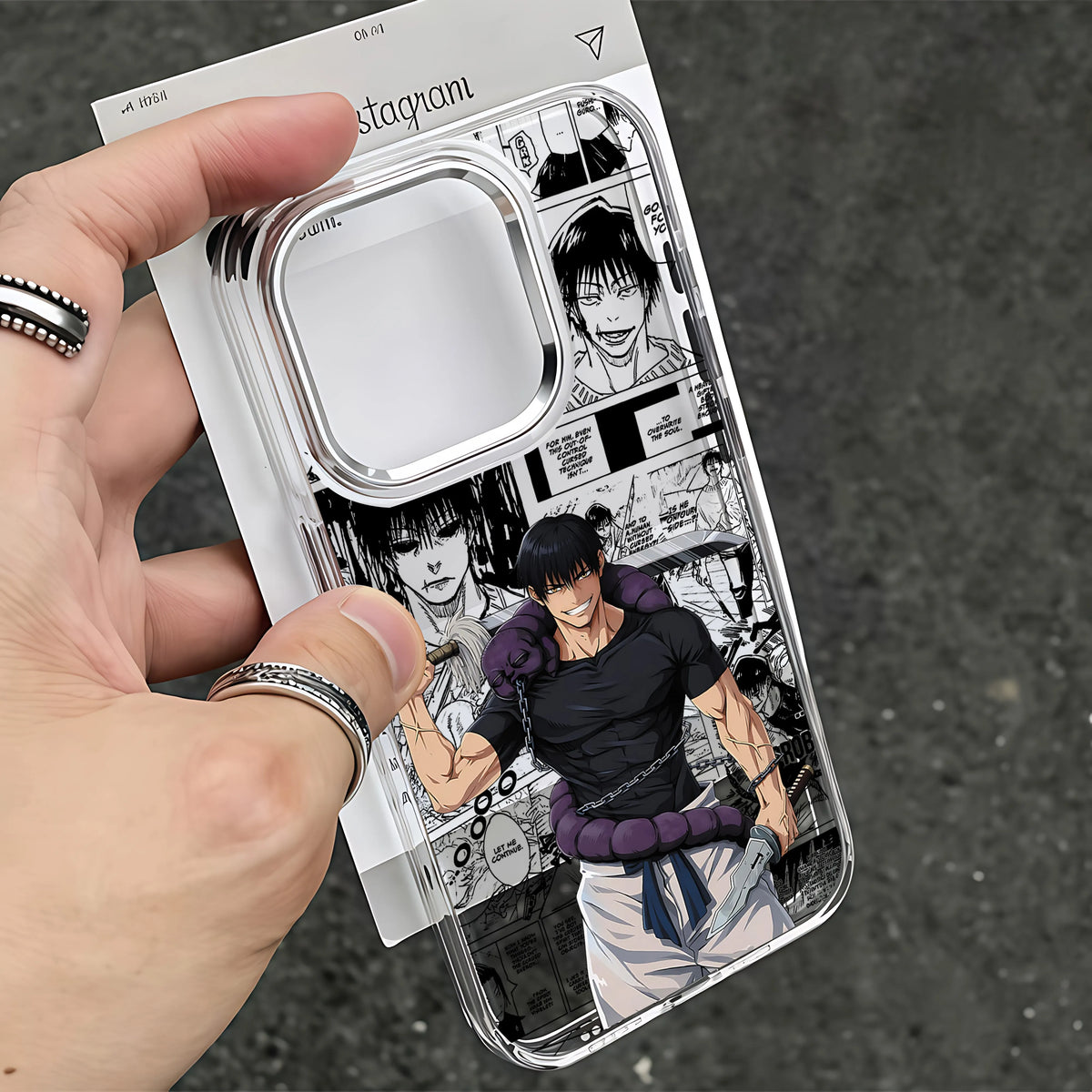 Cool Anime Tojis Fushiguros Phone Case For iPhone