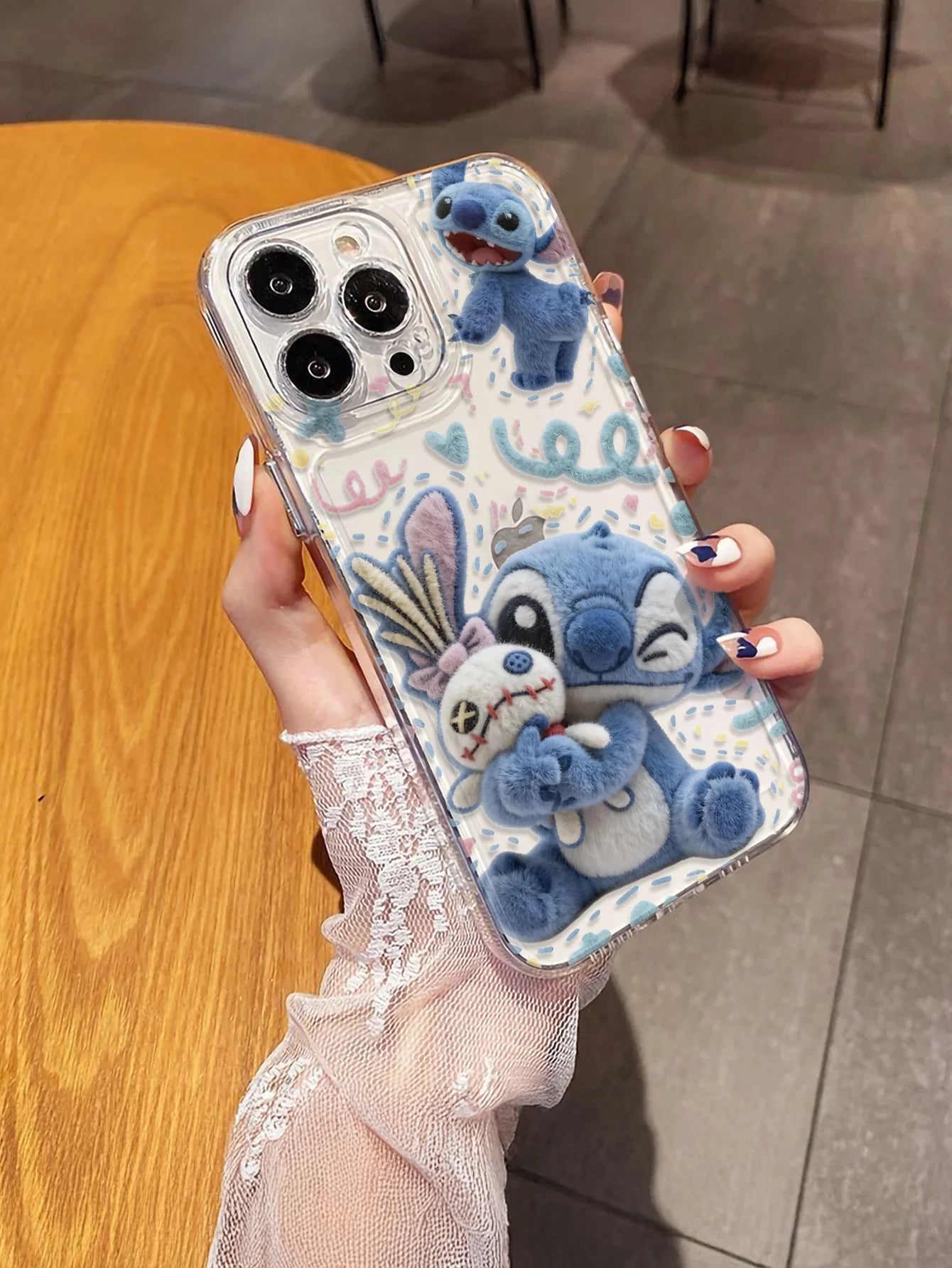 Disney Phone Case Stitch Toothed Phone Case For iPhone