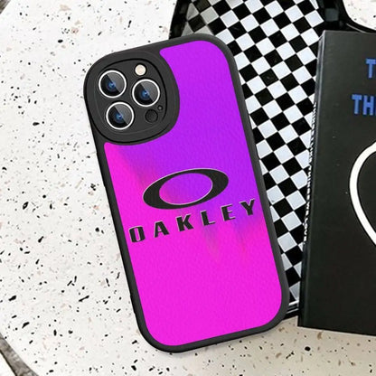 Oakley Design Art Phone Case Hard Leather For iPhone