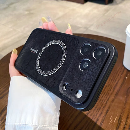 Fashion Heat Dissipation Magnetic Phone Case For iPhone