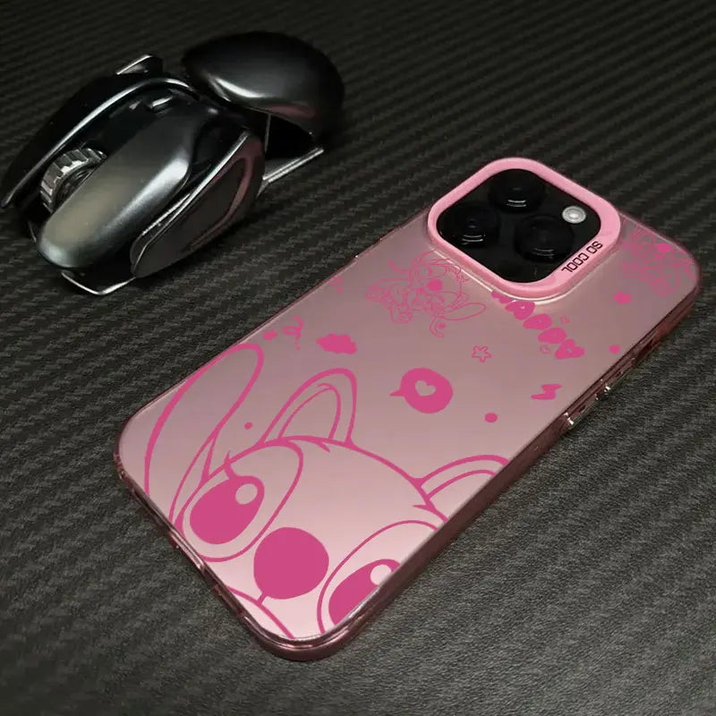 Stitch Art Disney Phone Case For iPhone