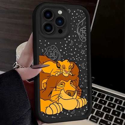 Cute Cartoon of The Lion King Case For iPhone