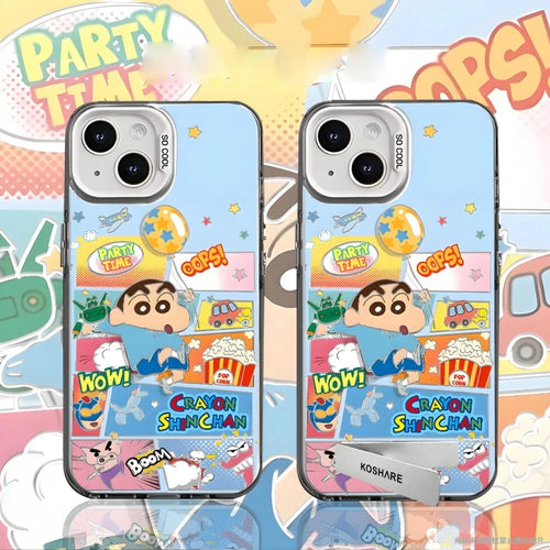 Anime Crayon Shin-Chan Phone Case For iPhone