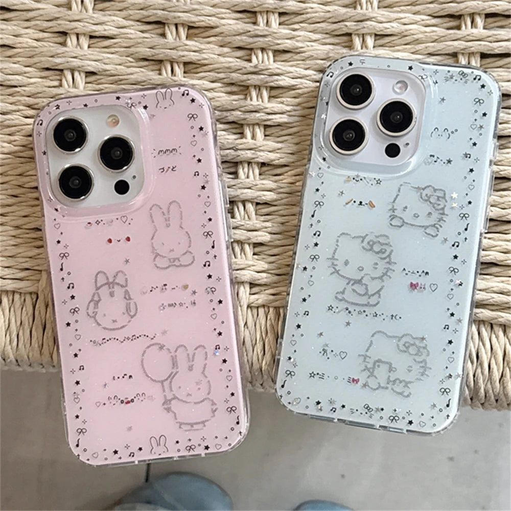 Luxury Glitter Pink Phone Case