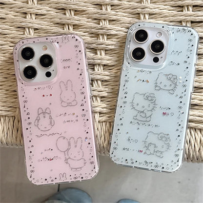 Luxury Glitter Pink Phone Case