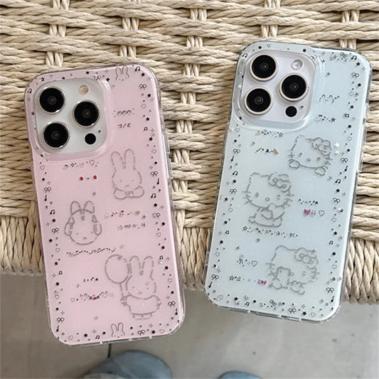Luxury Glitter Pink Phone Case