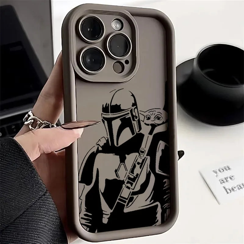 The Mandalorian Stars- Wars Phone Case For iPhone