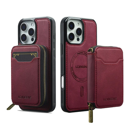 For Magsafe Magnetic Leather Phone Case For iPhone