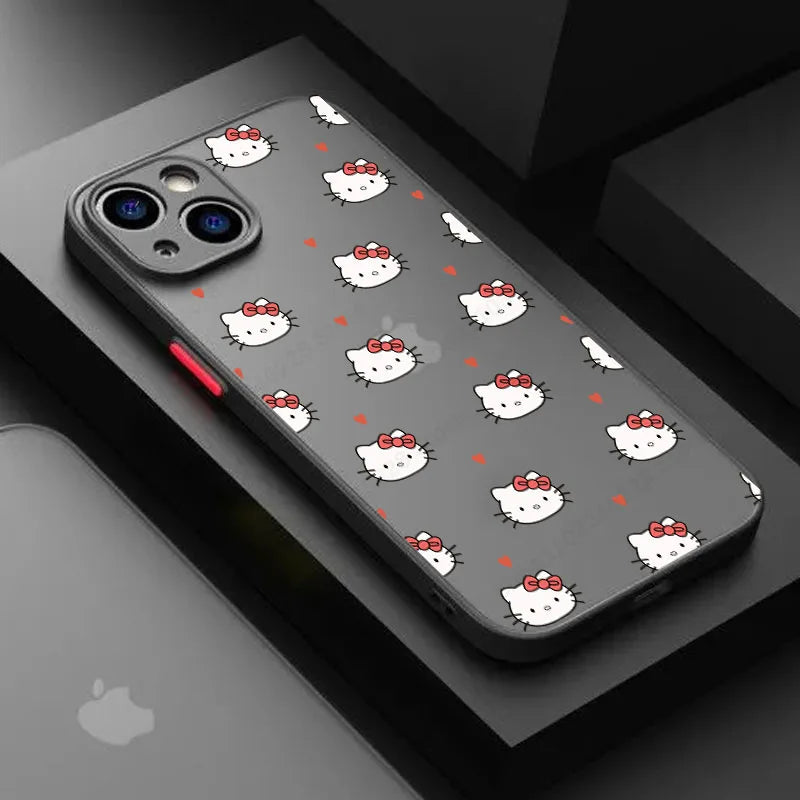 Full Screen Hello Kitty Phone Case For iPhone