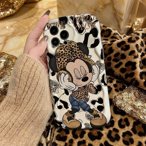 Mickey Mouse Pattern Soft Phone Case Compatible With iPhone