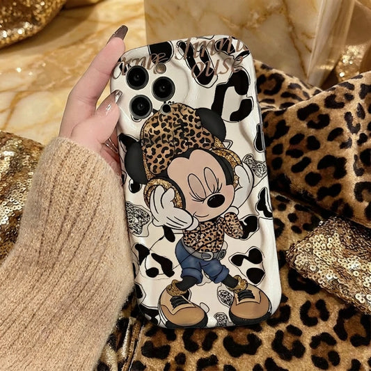 Mickey Mouse Pattern Soft Phone Case Compatible With iPhone