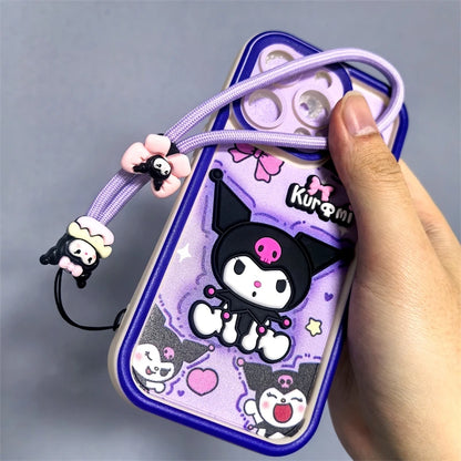 3D Cartoon Kuromi Phone Case For iPhone