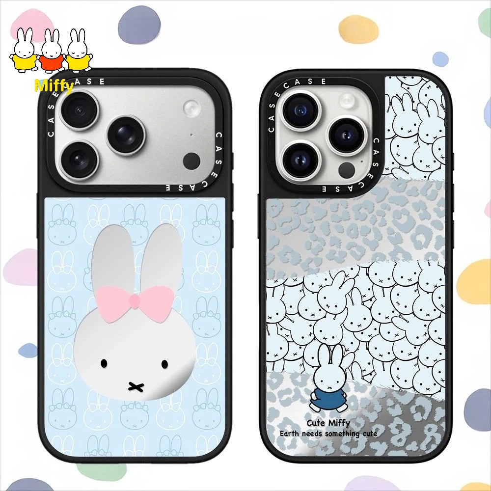 Kawaii Miffy Magnetic Phone Case Cute Cartoon Miffy