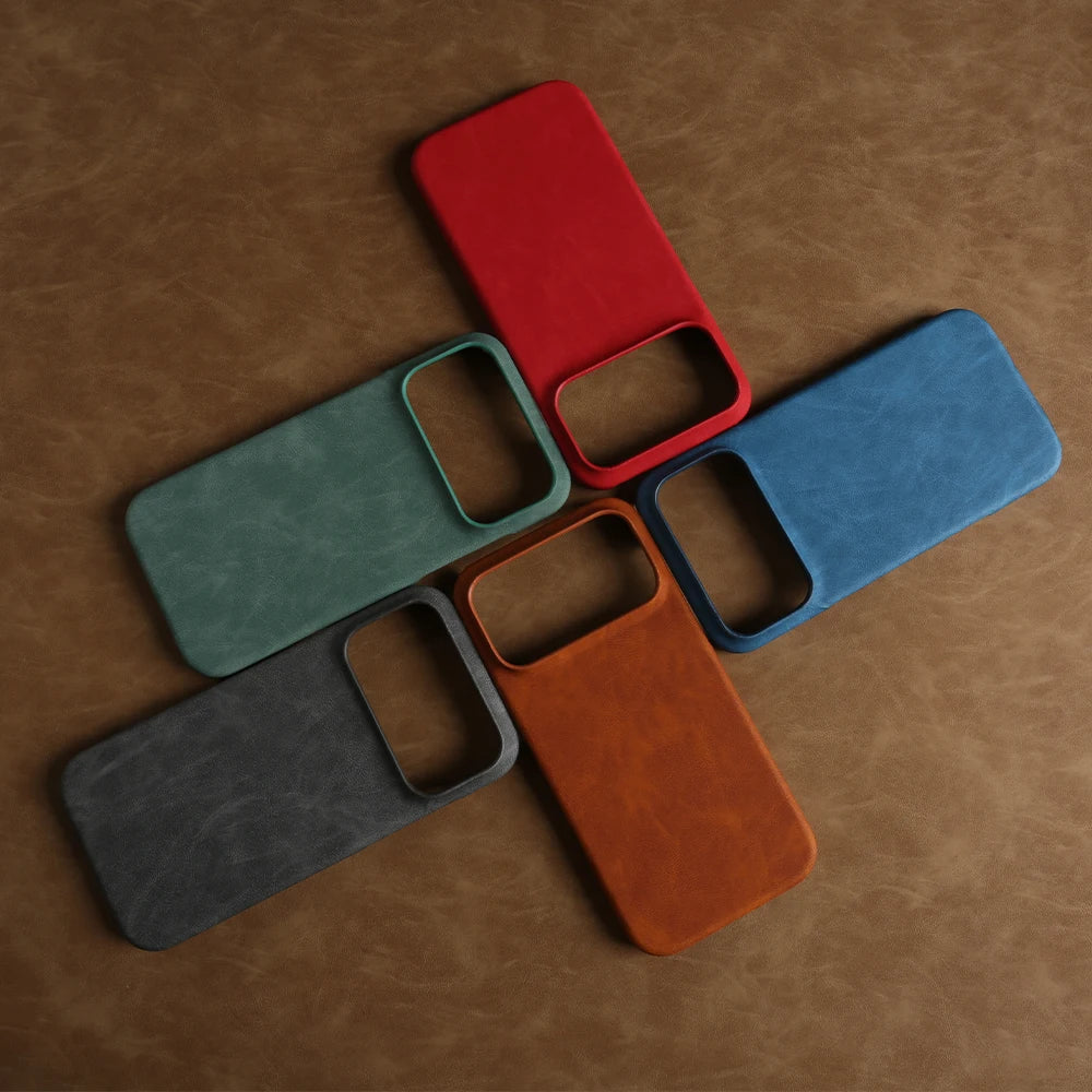 Light Luxury Fashion Business Leather Case For iPhone