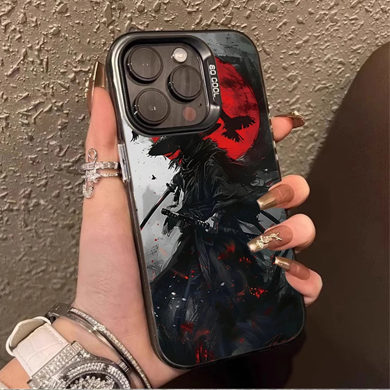 Ghost Face Samurai Case For iPhone