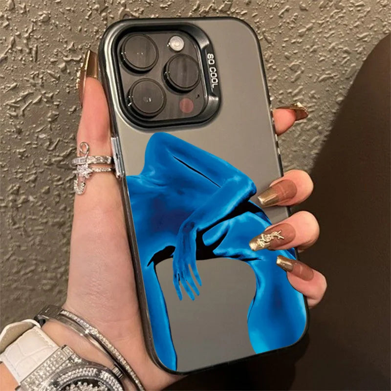 Hair-Lifting Phantom Niche Personality Air Cushion Phone Case