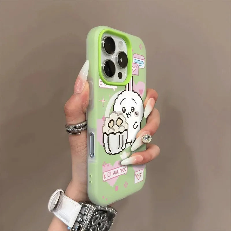 Anime Chiikawa Hachiware Usach Mobile Phone Case Available  For iPhone