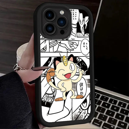 Cartoon Pokemon Phone Case For iPhone
