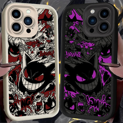Luxury Gengar Pokemon Case For iPhone