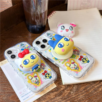 Kawaii Cartoon Animal Magnetic Stand Holder Phone Case
